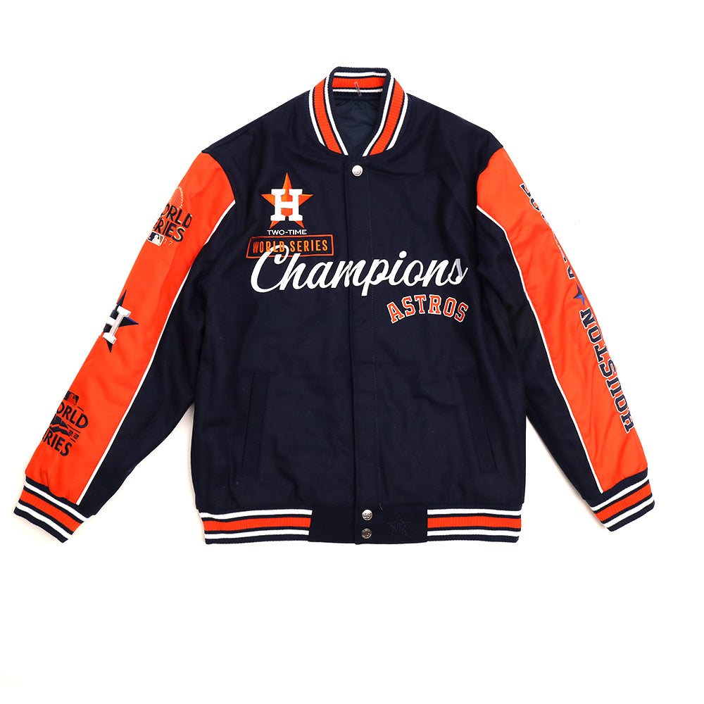 Houston Astros Two-Time World Series Champions Reversible Jacket