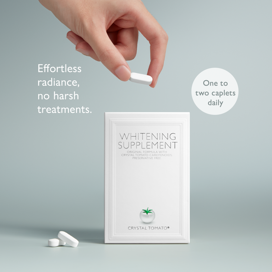 Clinically Proven Whitening Supplement | CRYSTAL TOMATO® Whitening