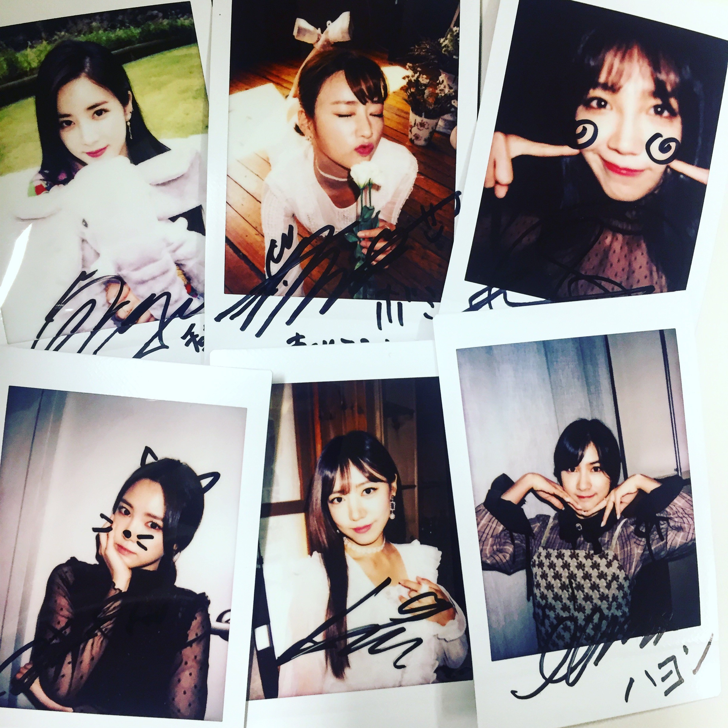 Apink SUNDAY MONDAY チョロン直筆サイン&メッセージ入り Apink SUNDAY