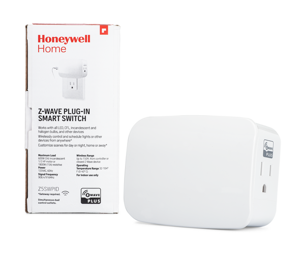 Resideo Z5SWPID - Z-Wave Plus Plug-In Smart Switch - Alarm Grid