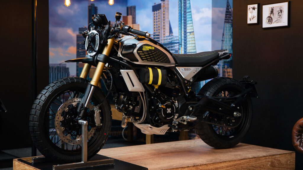 Scramblerロンドンの Bike Shed MotoShow で 2 つのコンセプトを発表