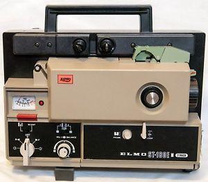 Elmo ST-180E M 2 Track Super 8mm Sound Projector – Du-All Camera
