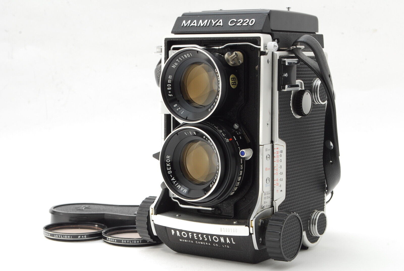 MAMIYA C220 Professional + Mamiya Sekor 80mm F2.8 Blue dot – Du