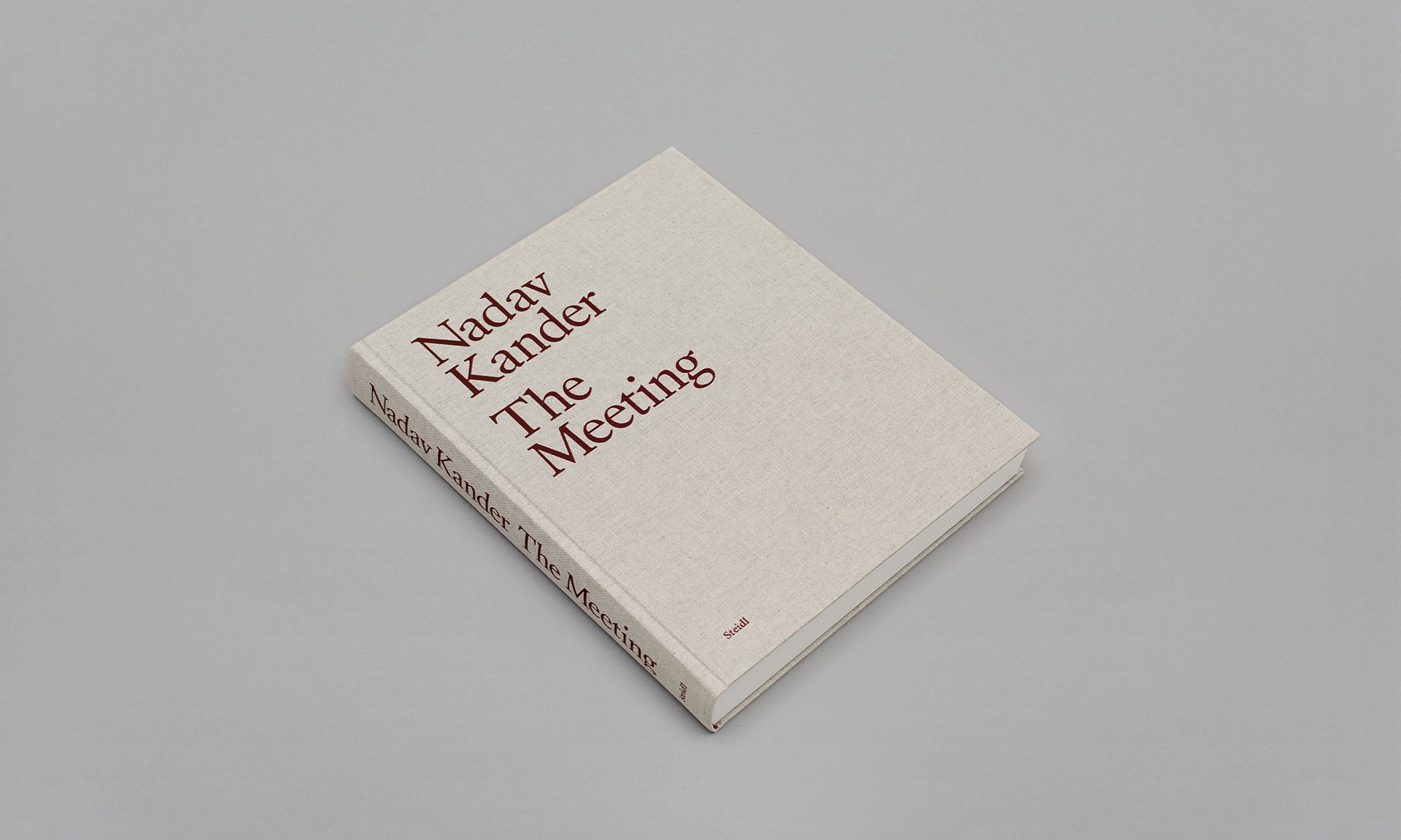 Nadav Kander, The Meeting – Duncan Whyte publication design