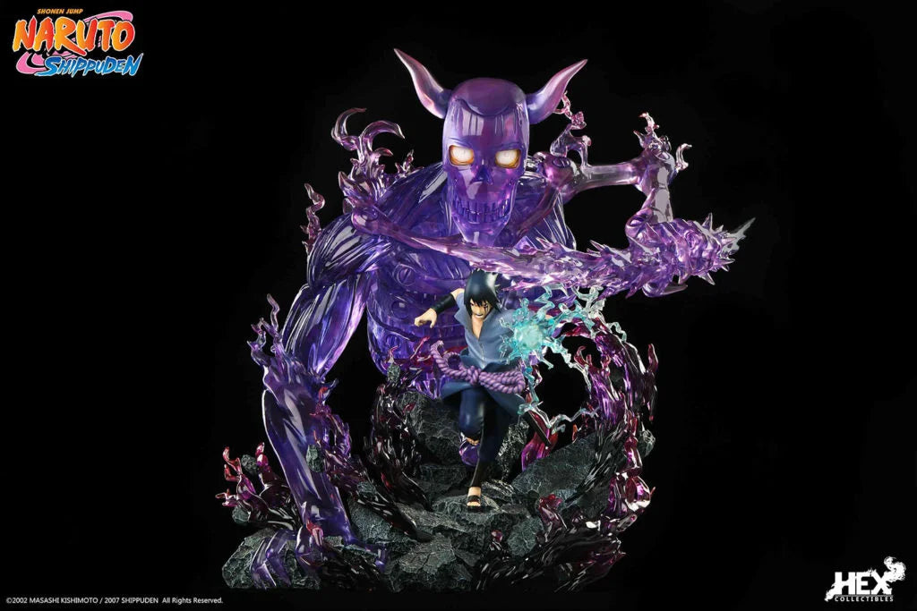 Naruto - Uchiha Sasuke Statue by HEX Collectibles – DaWeebStop
