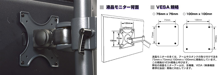 縦型3面ロングポールモニターアーム[アウトレット] | 【公式