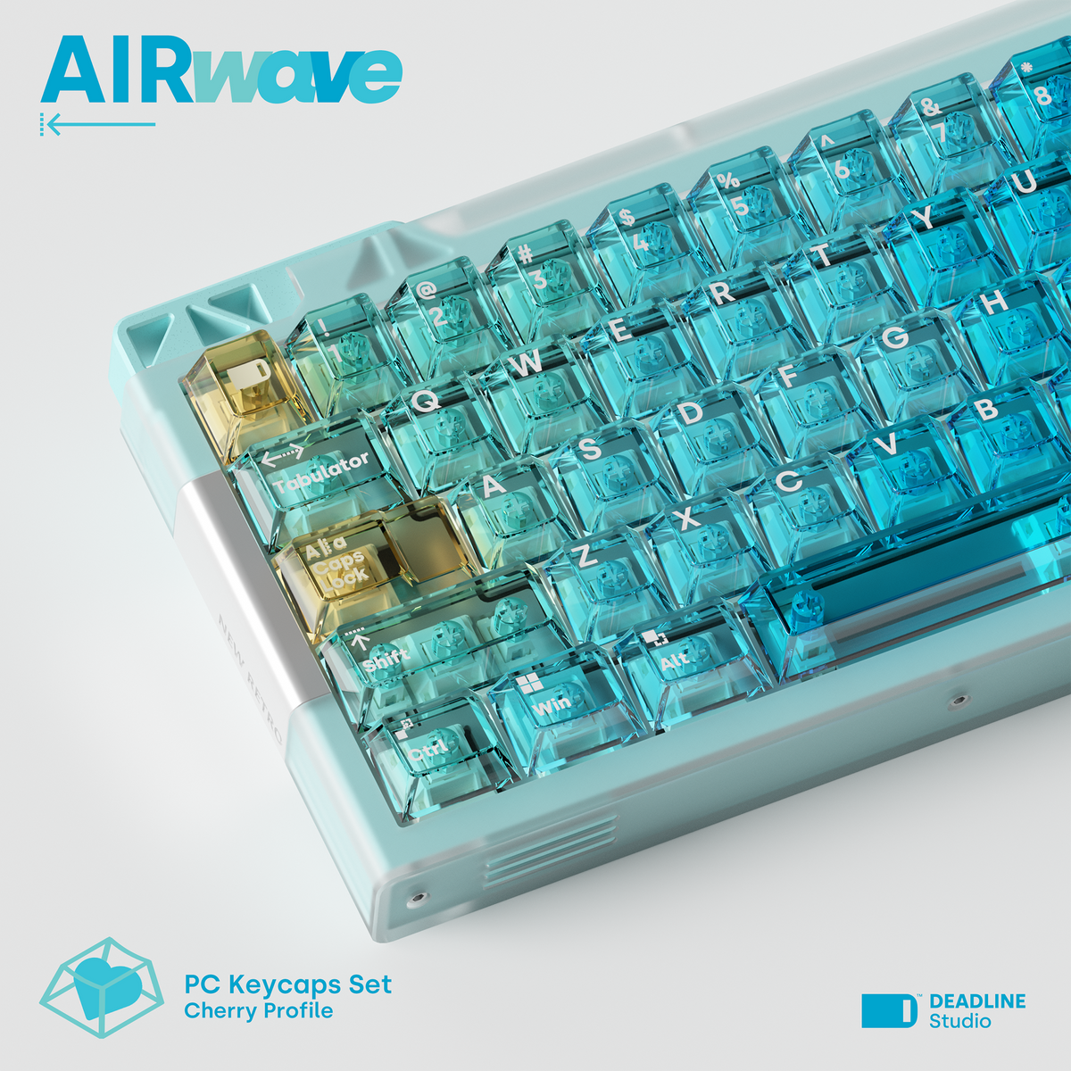 in stock】Deadline Air-wave PC Keycaps – DEADLINE Studio™