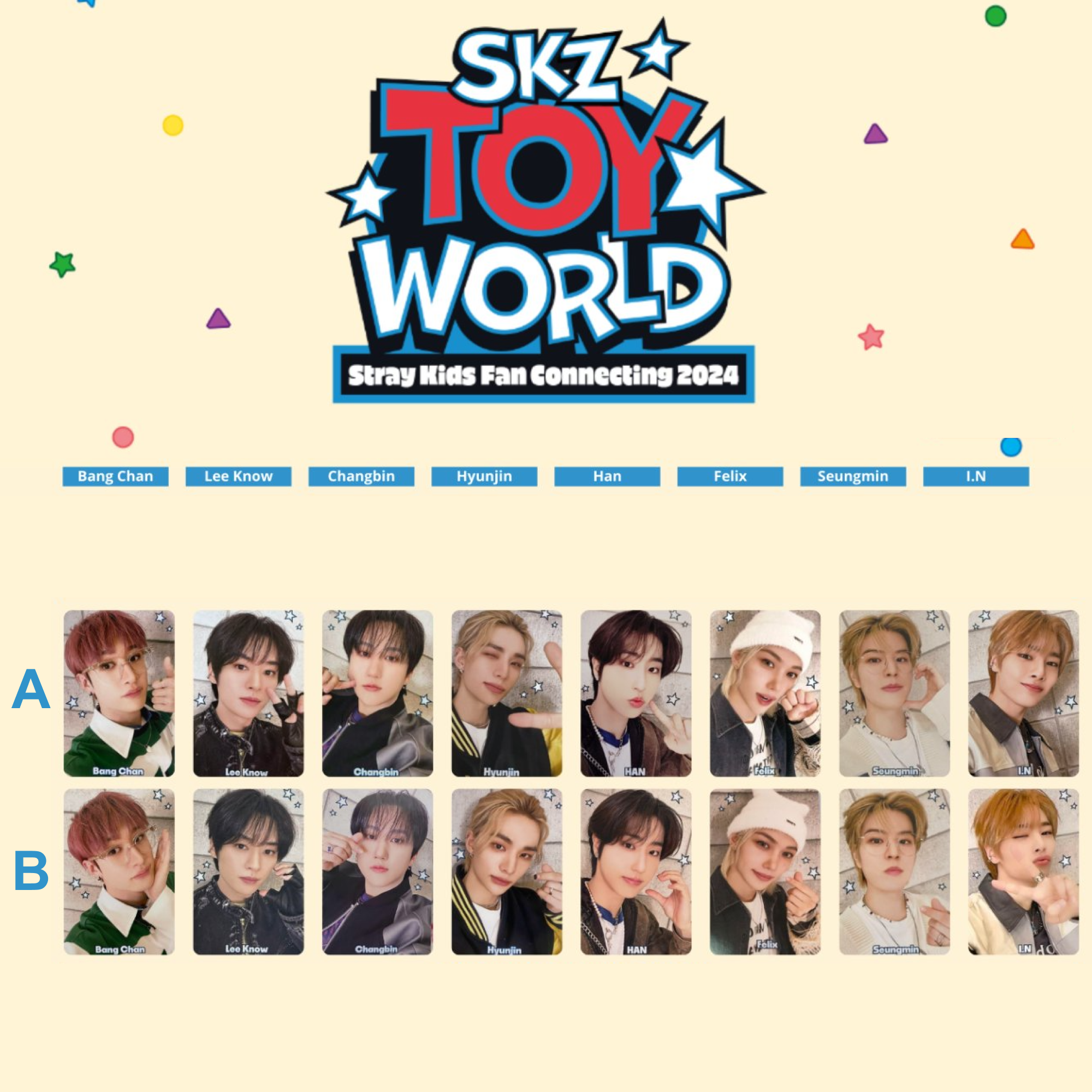 Stray Kids Fan Connecting 2024 SKZ TOY WORLD OFFICIAL BENEFIT