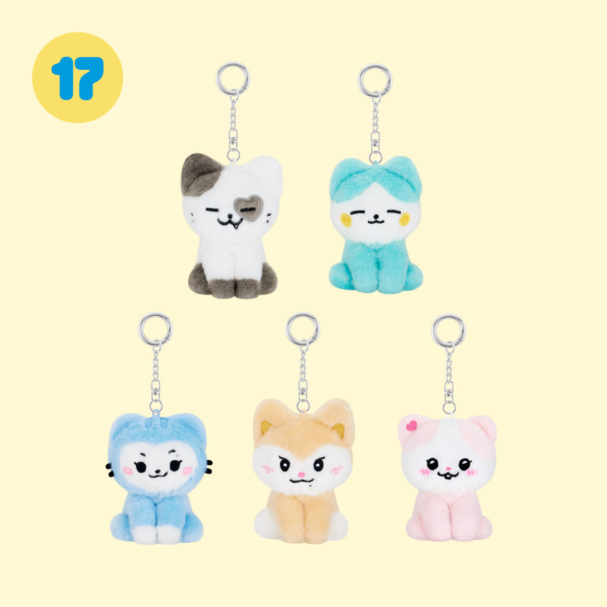 ITZY x TWINZY POP-UP STORE OFFICIAL MD TWINZY PLUSH KEYRING