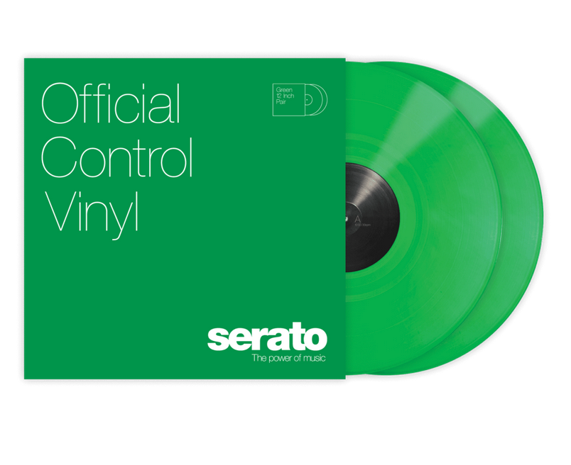 Serato Green Vinyl (pair) – Denver DJ School