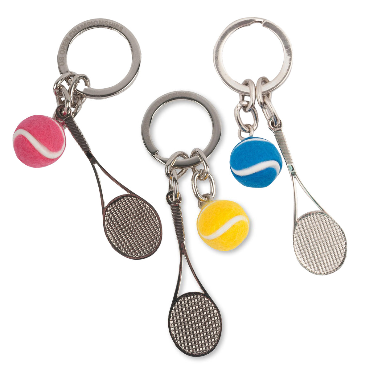 全米オープンテニス】ラケット＆ボール キーリング | WOWOW百貨店