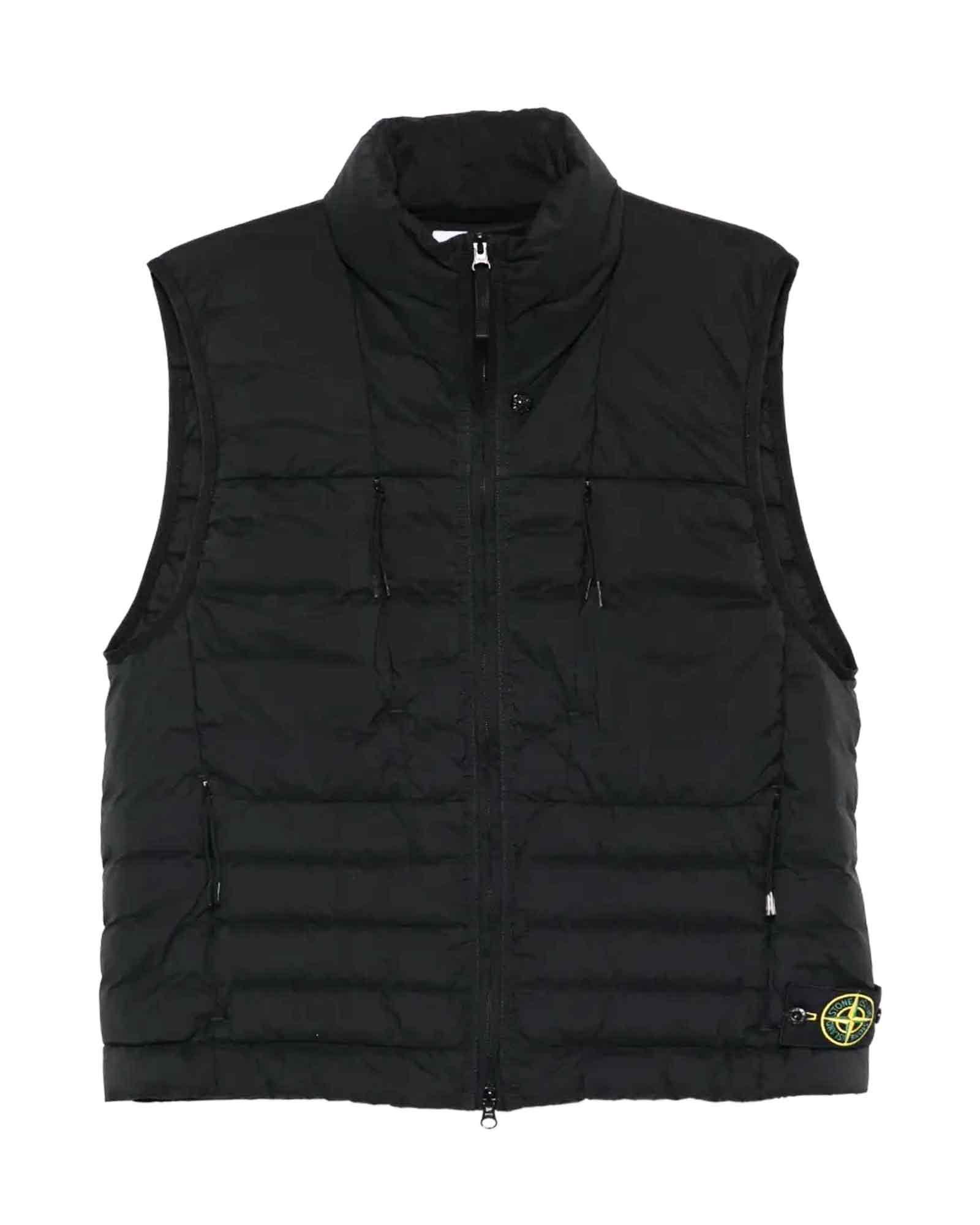 STONE ISLAND (ストーンアイランド) SS26 VEST 26SS-44 / BLACK
