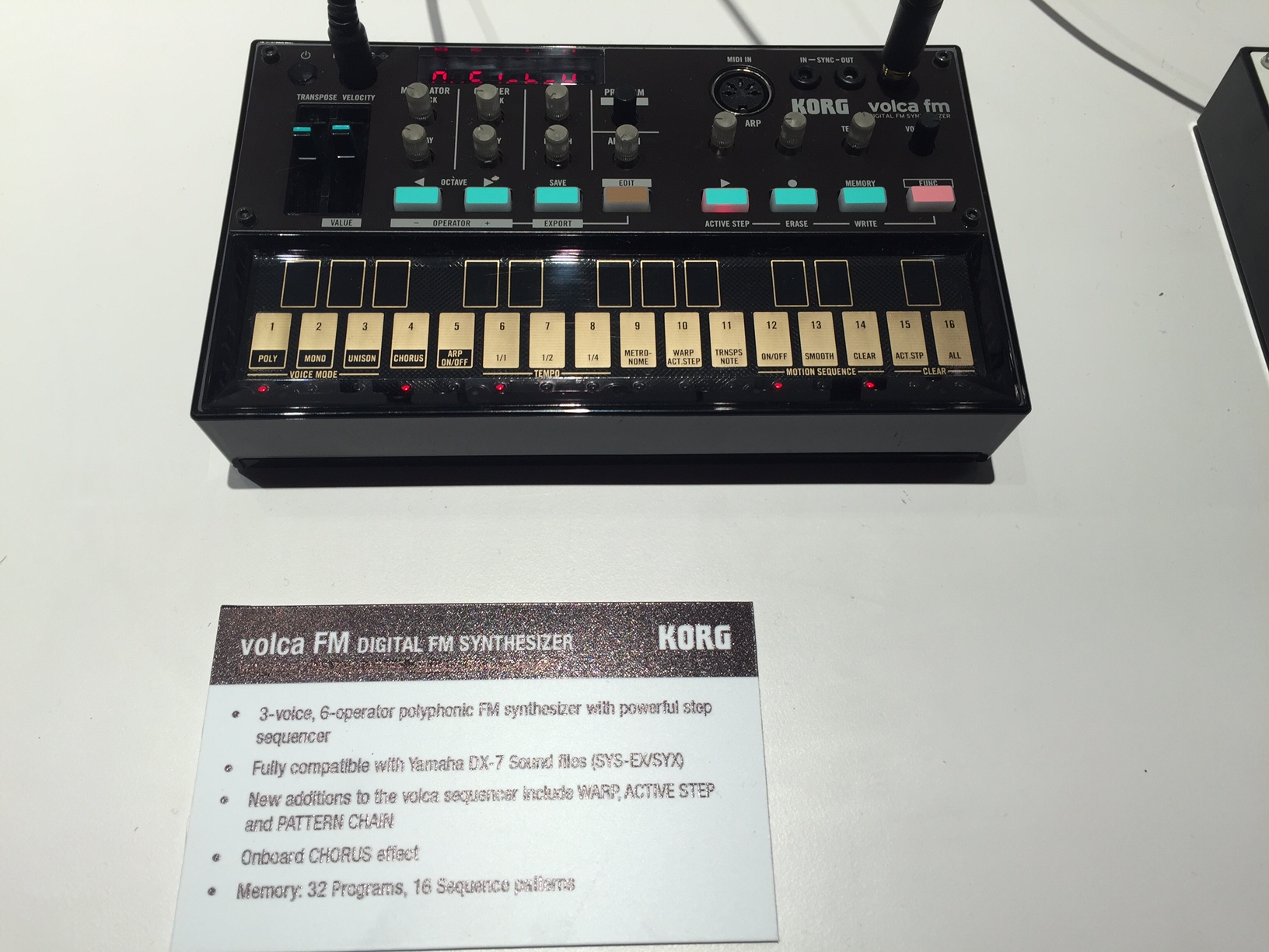 あのFM音源の名機を完全再現｜KORG「volca FM」を国内発表！ – DTMers