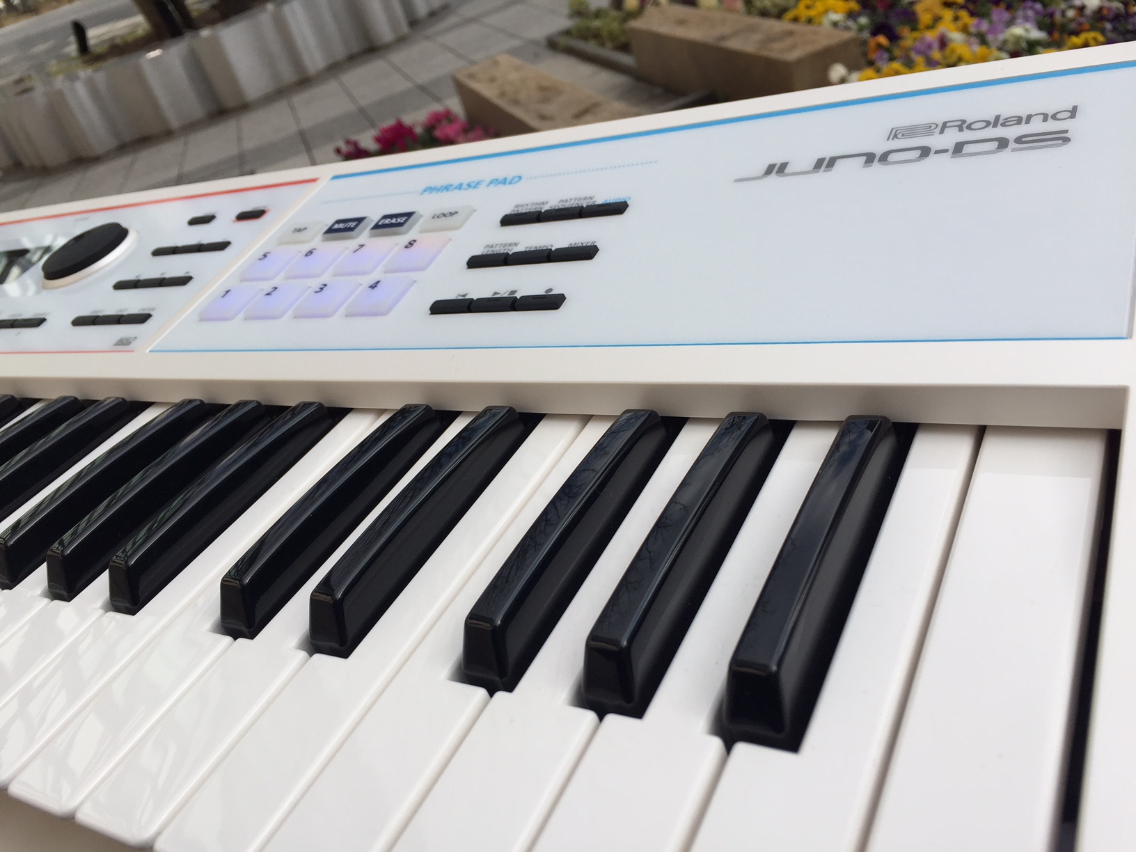徹底的に「ホワイト」！｜Roland人気シンセサイザーJUNO-DSに新色