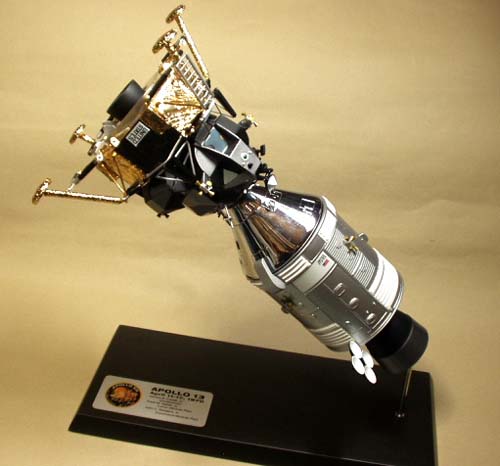 月着陸船模型 その1 Danbury Mint APOLLO13: カズやんの恐竜模型徒然草