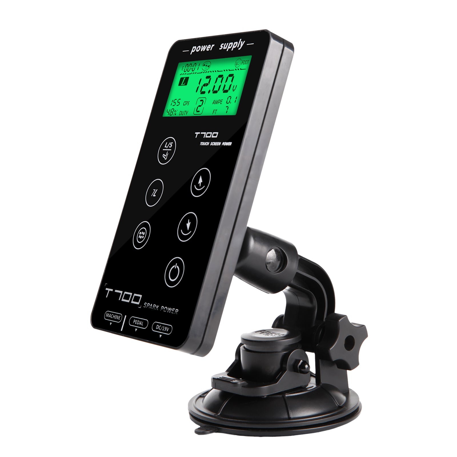 Tattoo Power Supply - Dragoart T700 w/ 360° Adjustable Bracket 3