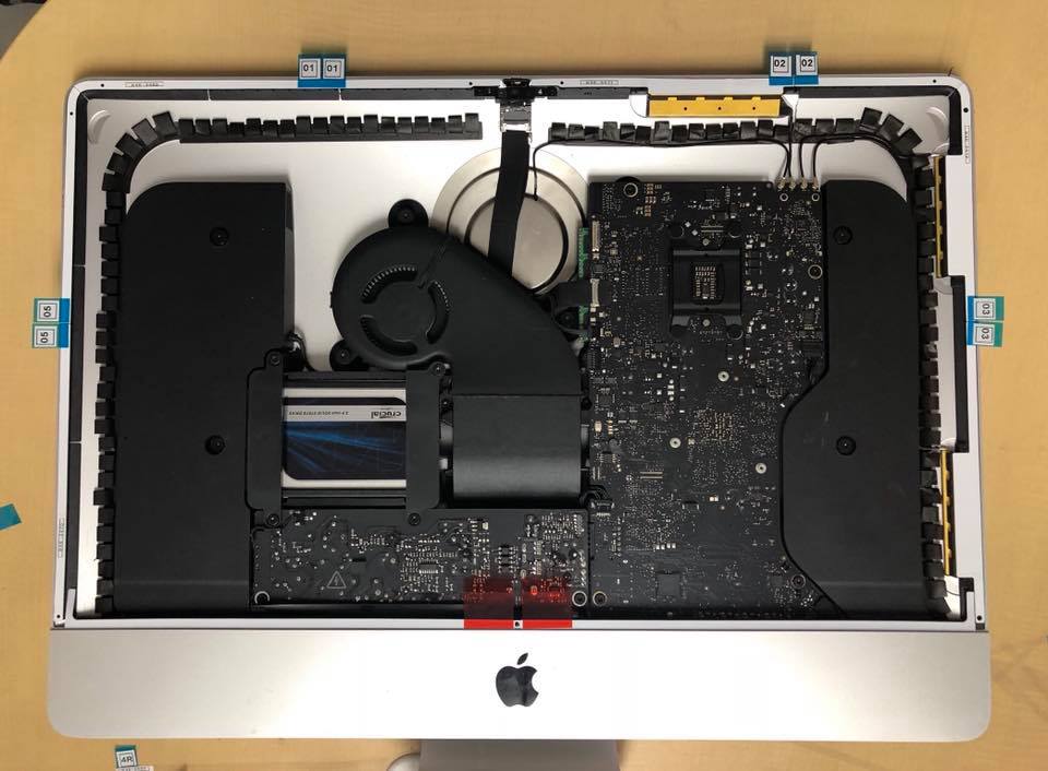 高速化＞Apple iMac (21.5, Late2015) SSD Apple iMac 21.5-inch Late