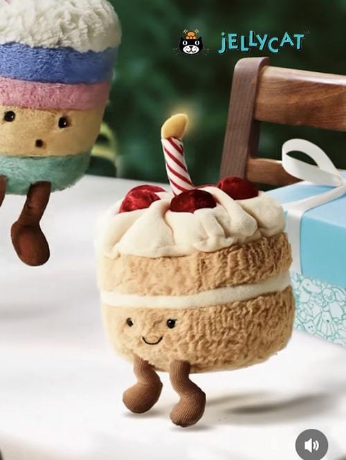 Jellycat Amuseable Birthday Cake A2BCN ジェリーキャット バースデー