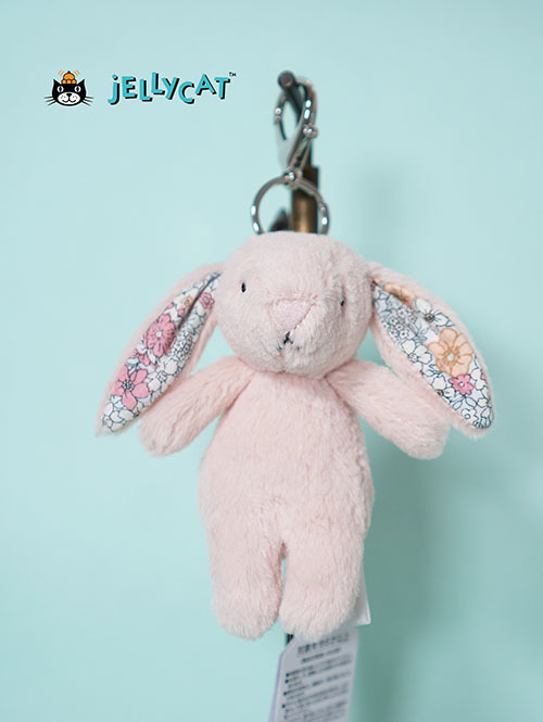 Jellycat ジェリーキャット Blossom Blush Bunny Bag Charm うさぎ