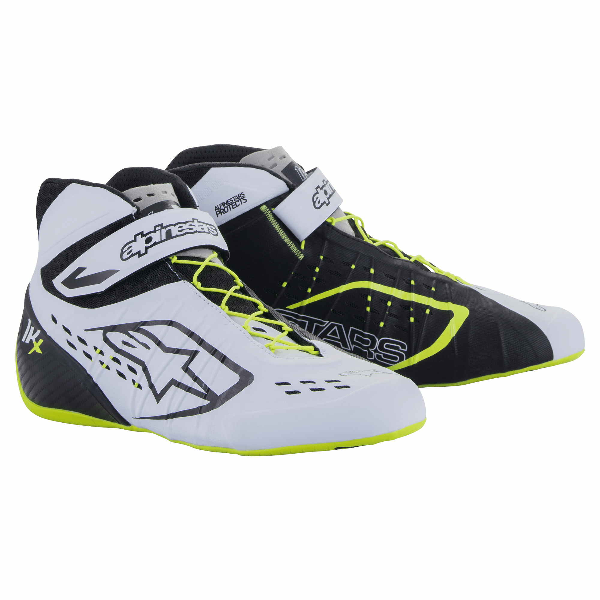 Tech-1 KX V2 - Black Karting Shoes | Alpinestars®