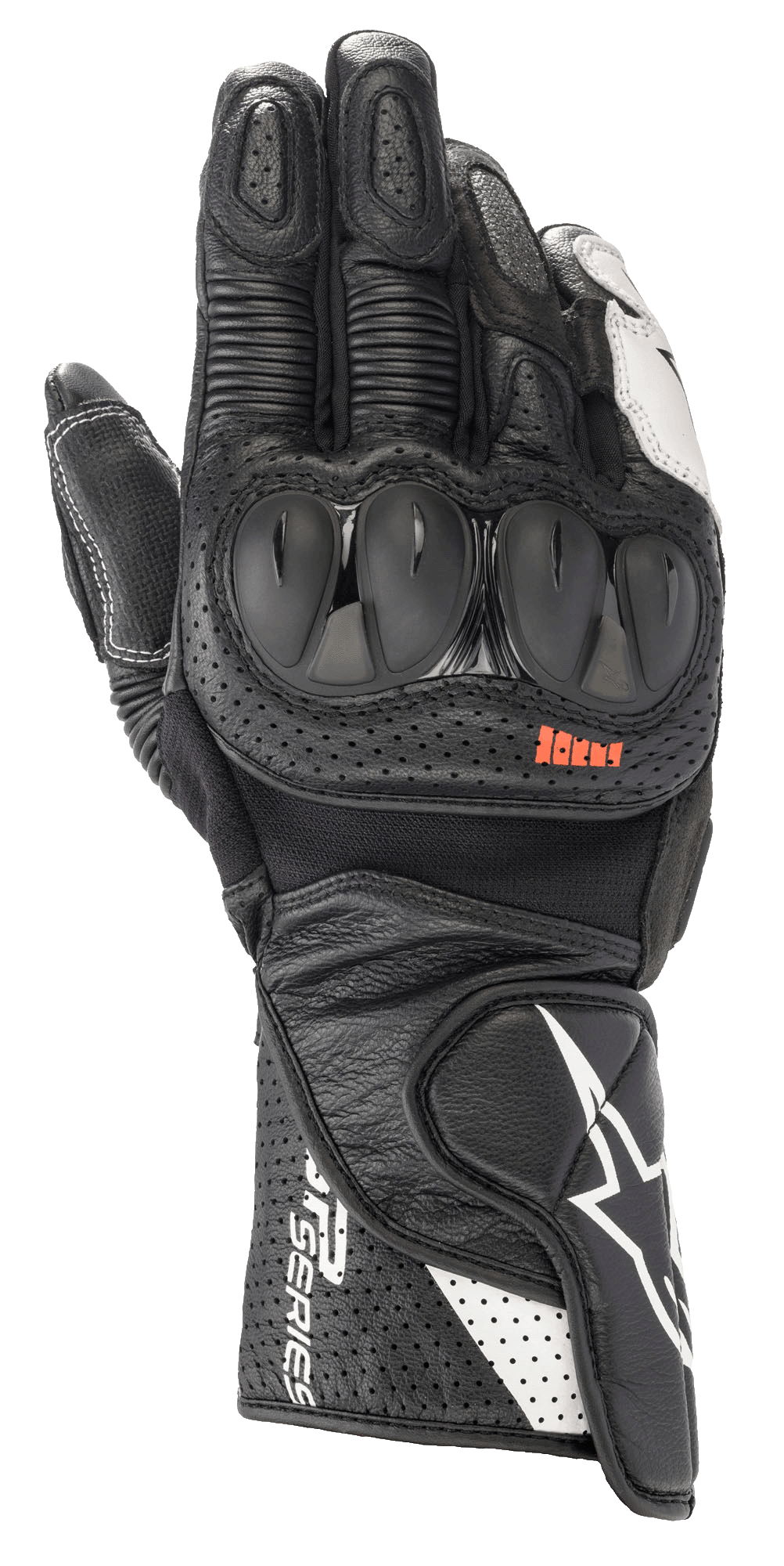 SP-2 V3 - Black Motorcycle Gloves | Alpinestars®