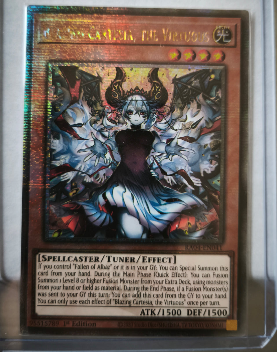 PSA10】赫の聖女カルテシア 25th 極美品 遊戯王 PSA10】遊戯王 赫の