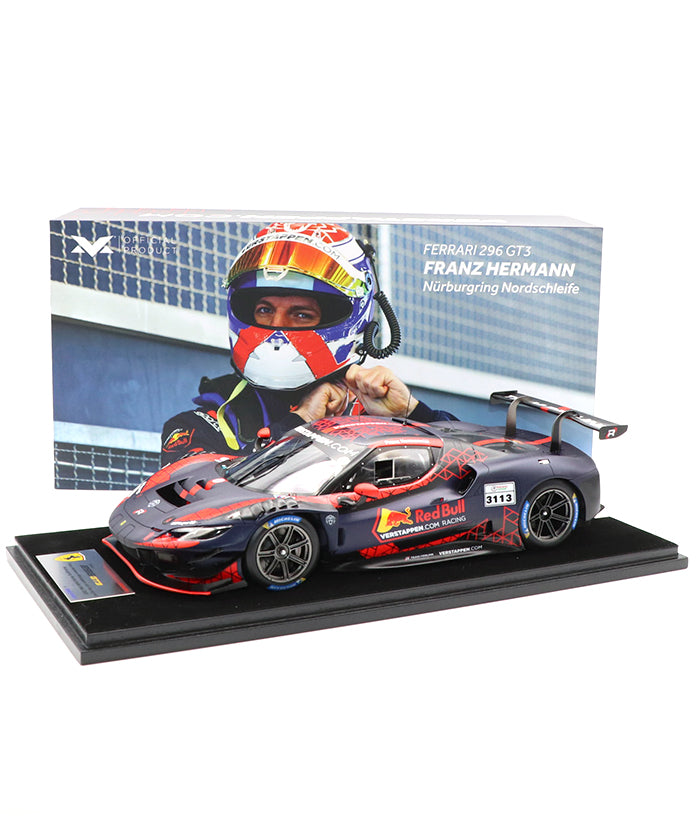 マックス・フェルスタッペン 別注 フェラーリ 296 GT3 フランツ