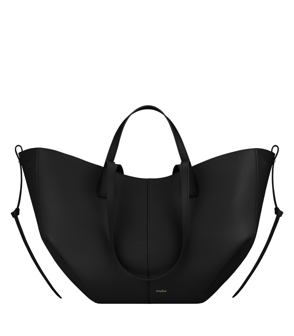 Polène | Bag - Cyme - Textured Black – Polène EU