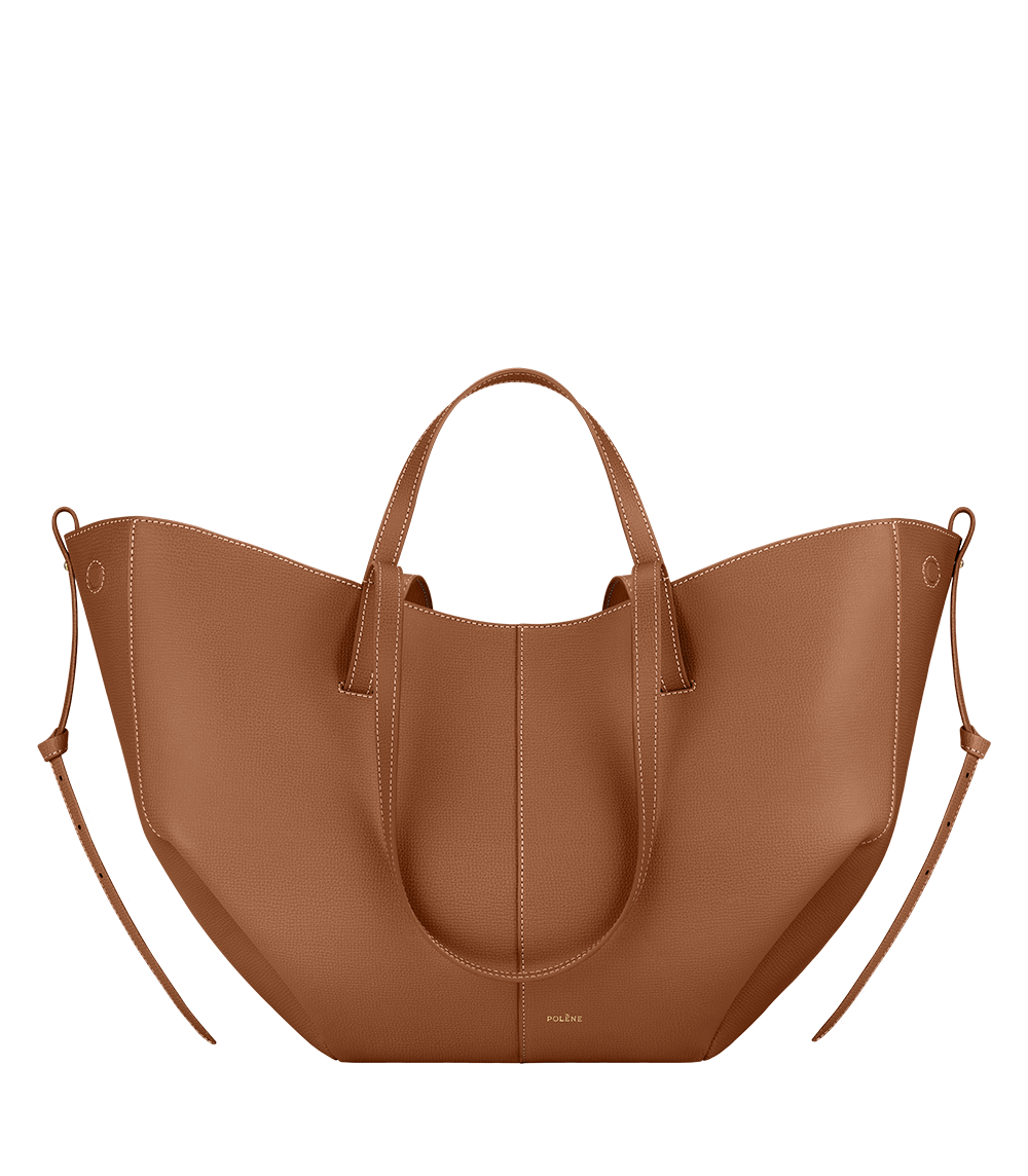 Polène | Bag - Cyme - Textured Camel – Polène EU