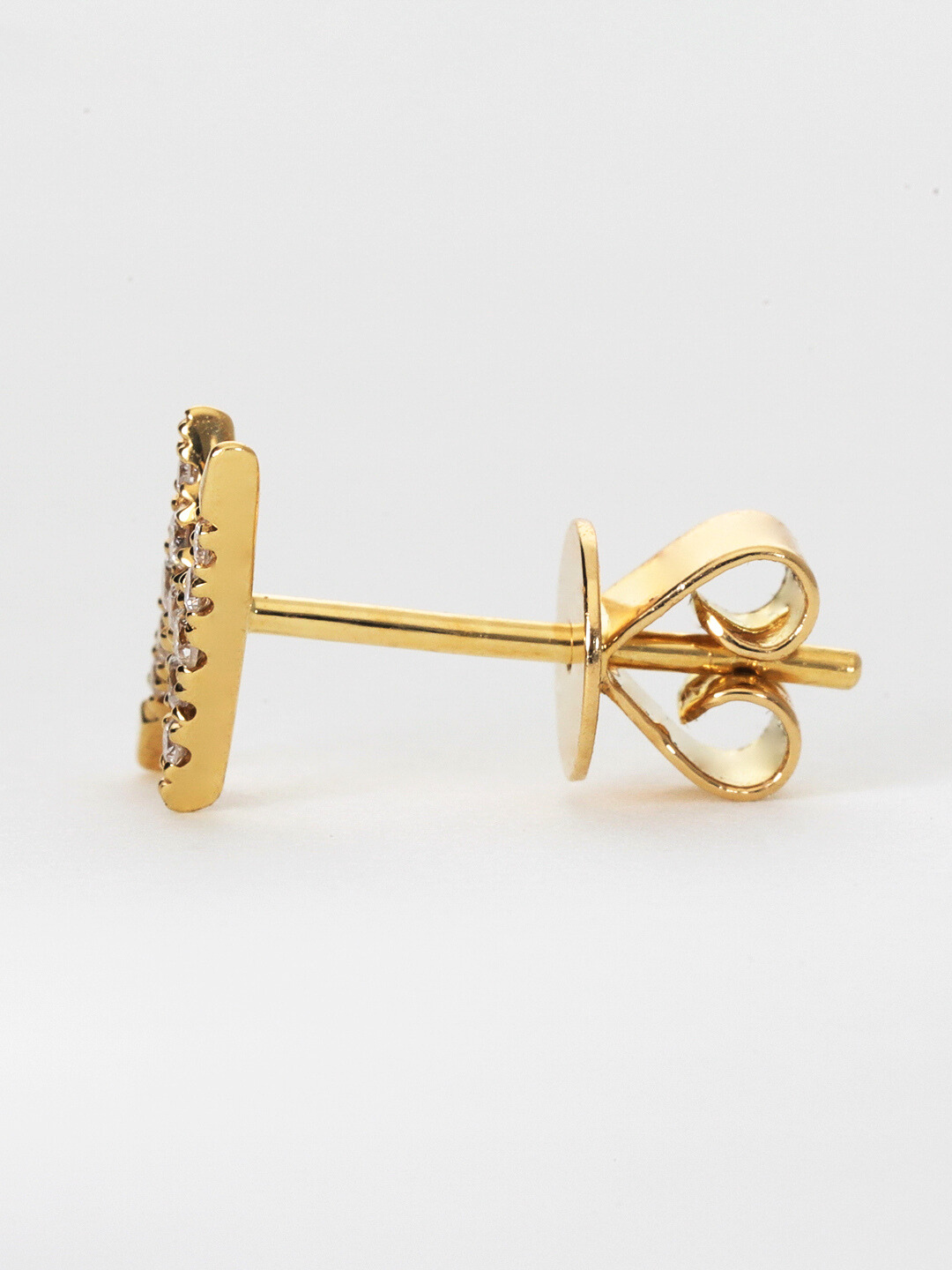 K18・イナズマダイヤピアス/片耳 – ex'position