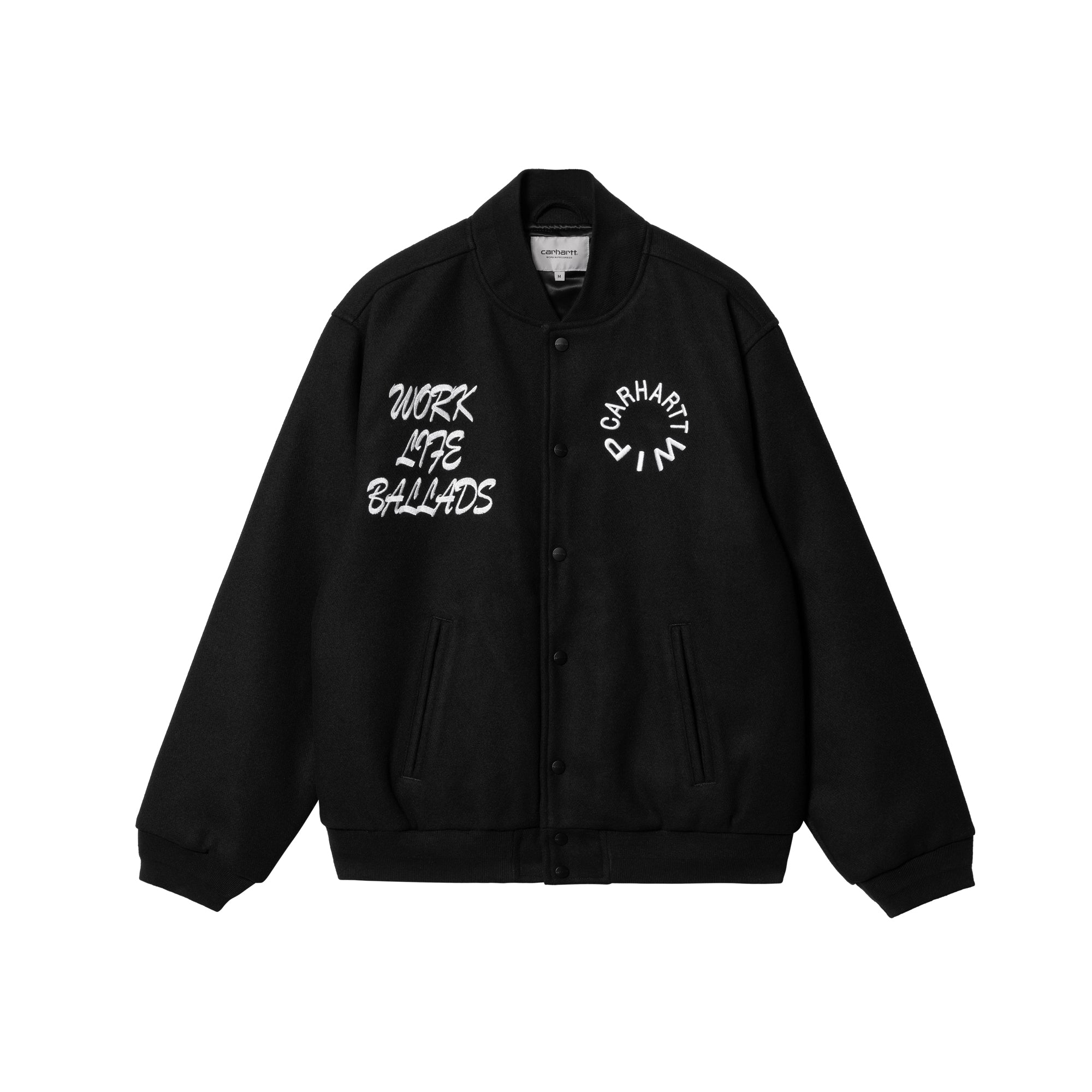 Carhartt WIP Mens Work Varsity Bomber – Extra Butter