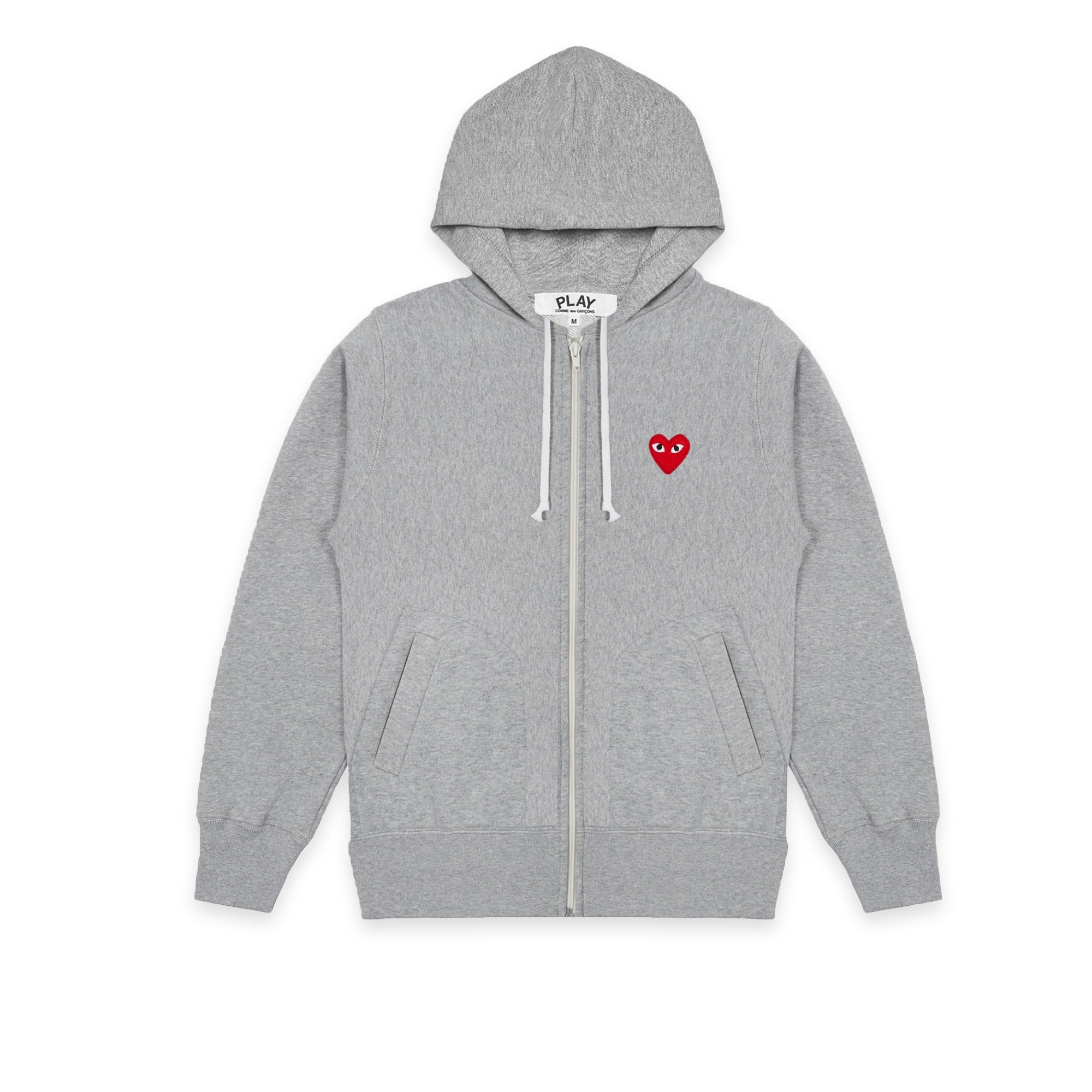 Comme des Garcons PLAY Mens Zip-Up Hoodie – Extra Butter