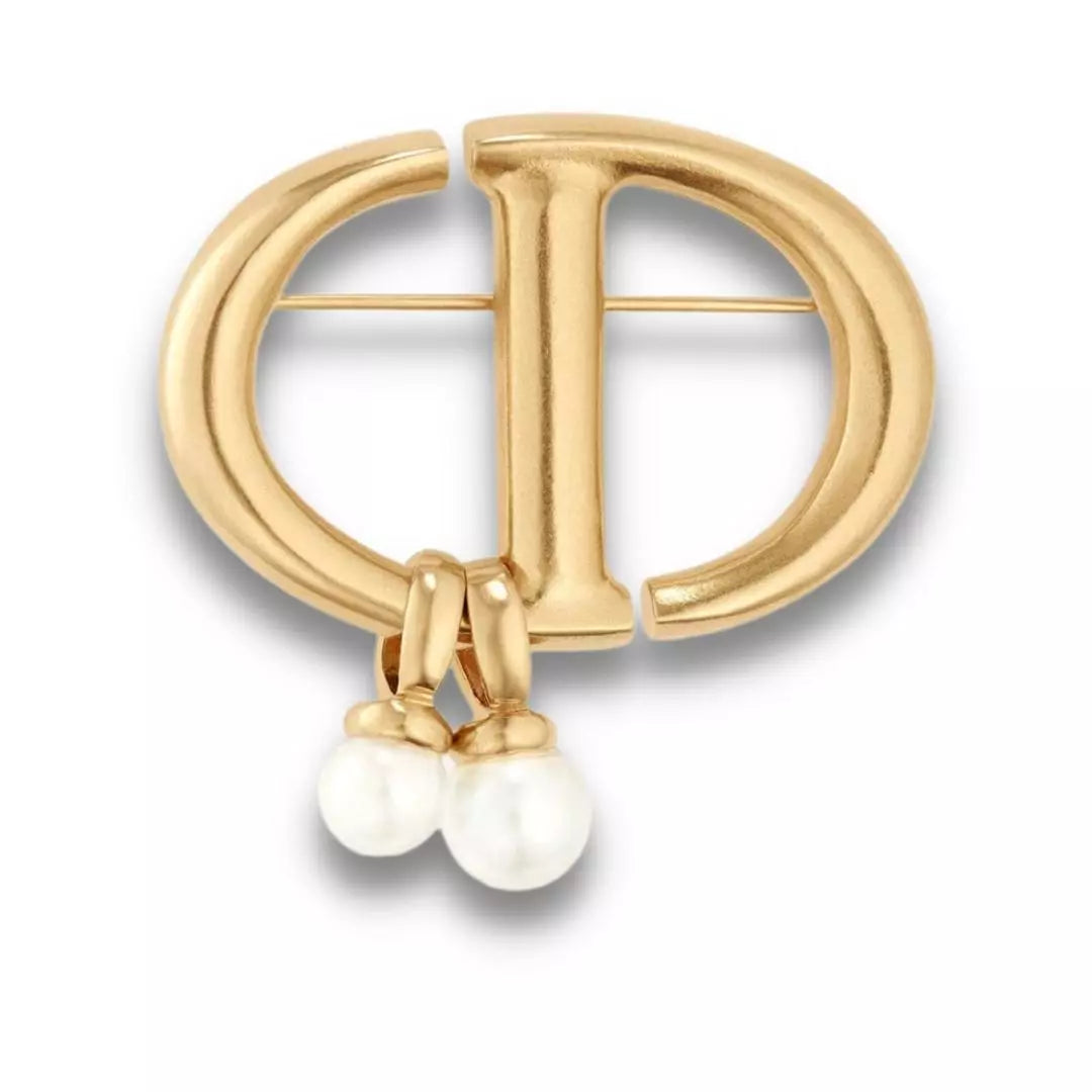 DIOR CD NAVY BROOCH – EYE LUXURY CONCIERGE