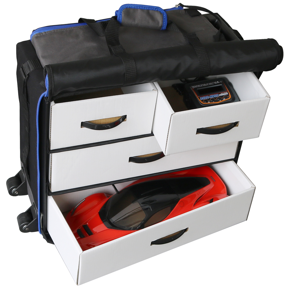 ラジコンカー用に機能性を追求したピットステーションバッグV3