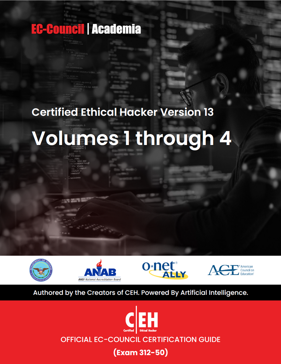 Certified Ethical Hacker (CEH) v13 eBook w/ Labs (Volumes 1