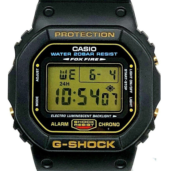 DW-5600EG-9 スピードモデル ゴールド液晶バージョン – G-BRIDGES