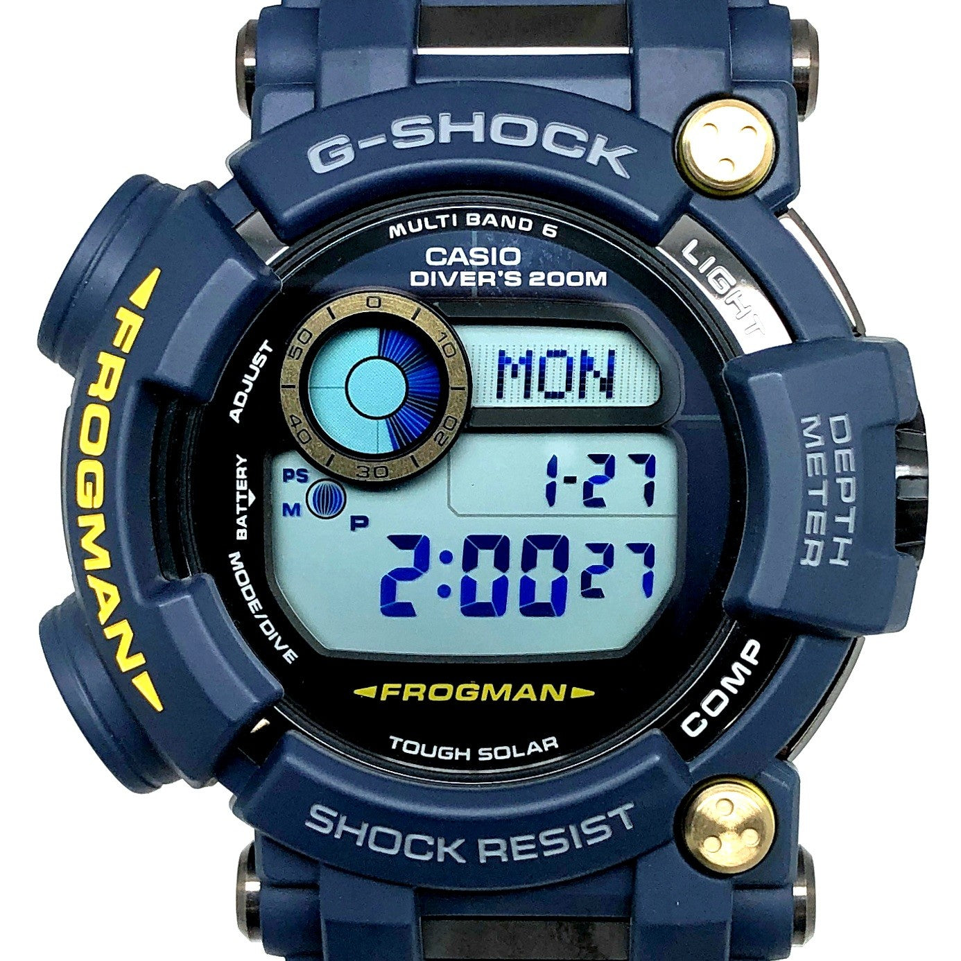 GWF-D1000NV-2JF フロッグマン マスターインネイビーブルー – G-BRIDGES