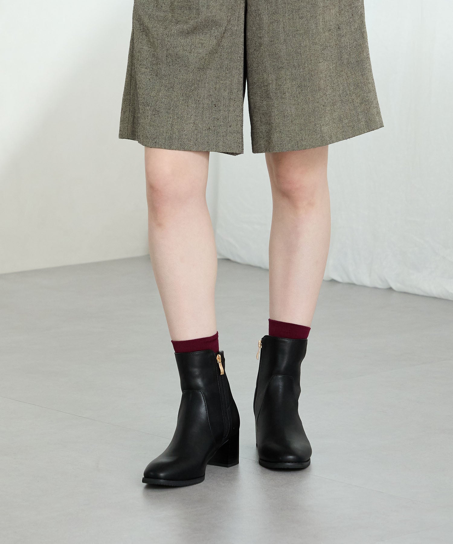 新色追加】チャンキーヒールミドルブーツ/31408 – ORIENTALTRAFFIC