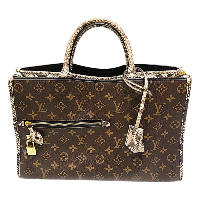 ルイ・ヴィトン LOUIS VUITTON ポパンクールMM M93962 パイソン