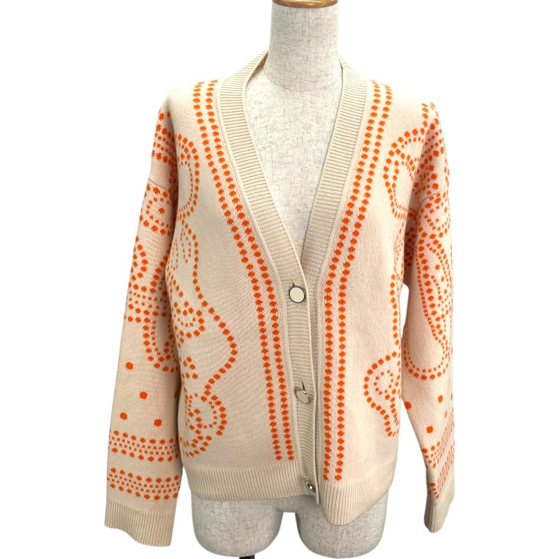 エルメス HERMES Brides de Gala カシミヤニットカーディガン 3E2711D8