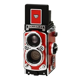 ローライフレックス MiniDigi 限定赤バージョン｣：手のひらサイズの二