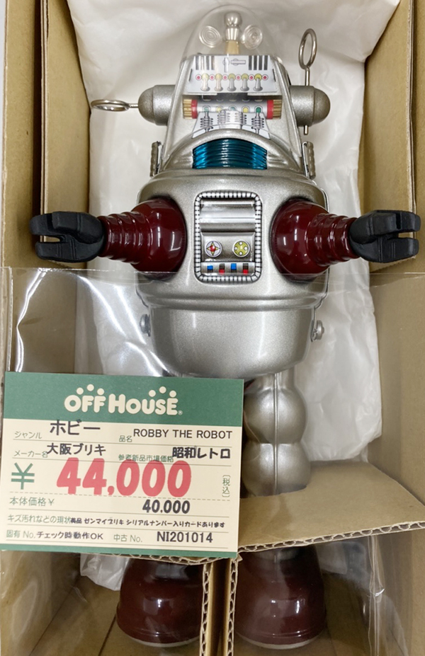 昭和レトロ。ブリキのゼンマイロボット｜ オフハウス西尾店 | 名古屋