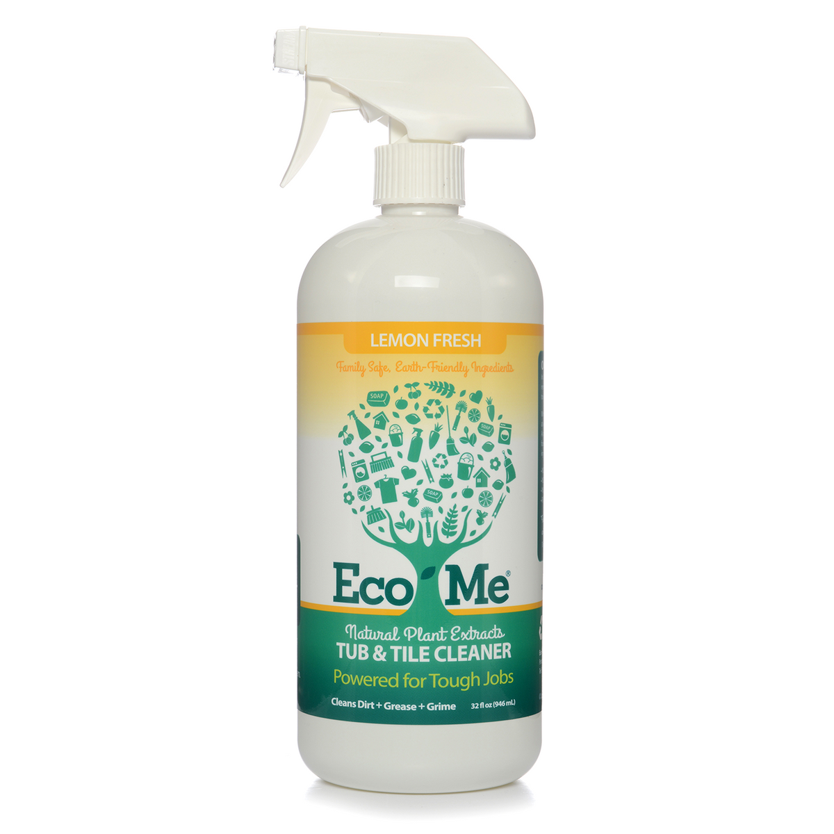 Tub & Tile Cleaner - Lemon Fresh – Eco-Me