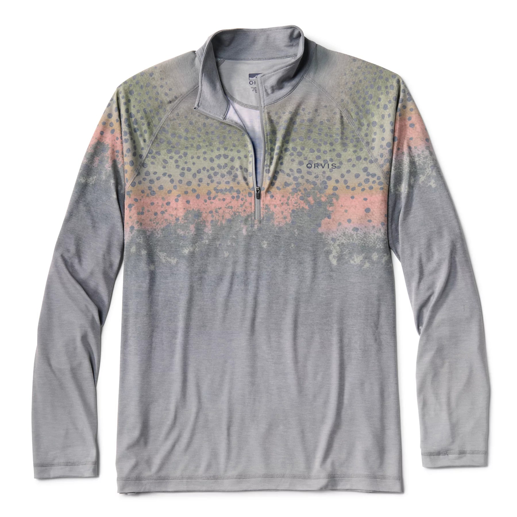Orvis DriCast 1/4-Zip Pullover Shirt - Stealhead – Ed's Fly Shop