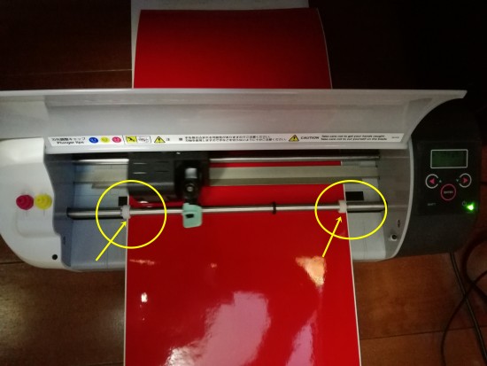 クラフトロボ CC330-20用のカッティングシートで210mmを選んでは