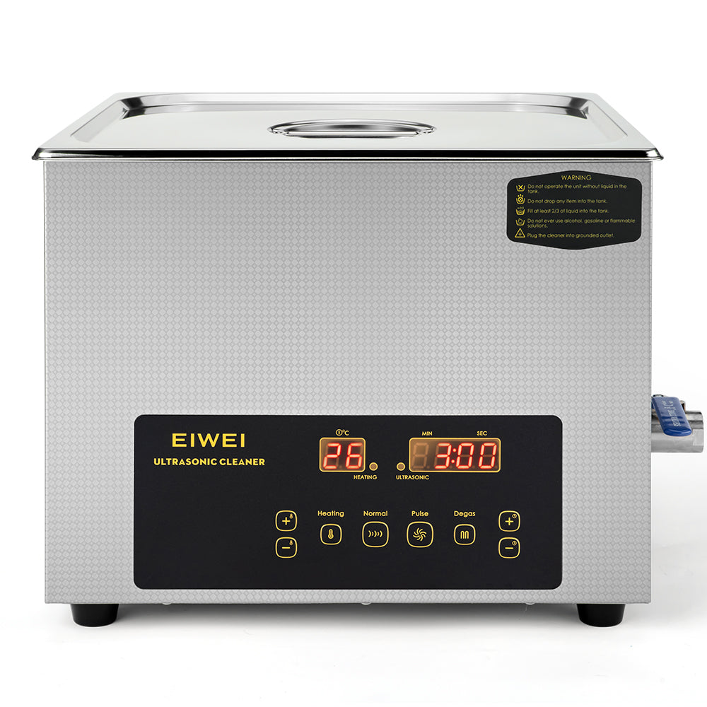 EIWEI 15L Ultrasonic Cleaner of Dual Power with Degas Function (CD