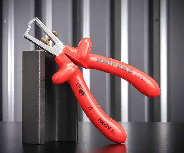 掘り出し物市】 KNIPEX 1117-160 絶縁エンドワイヤーストリッパー