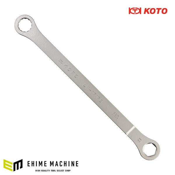KOTO 6角x12角 極薄めがねレンチ LW-1717S サイズ17mm