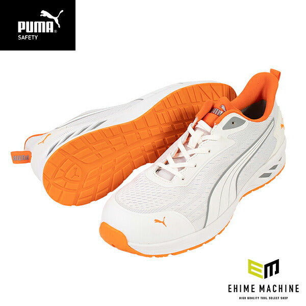 プーマ 安全靴 64.404.0 グライド ホワイト ロー PUMA GLIDE WHITE LOW