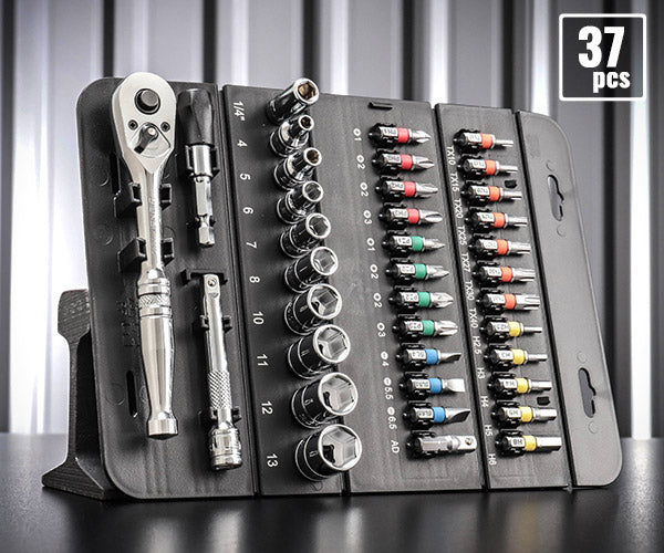 シグネット ロールチョイス 37PC 1/4SQソケット&ビットセット (22041